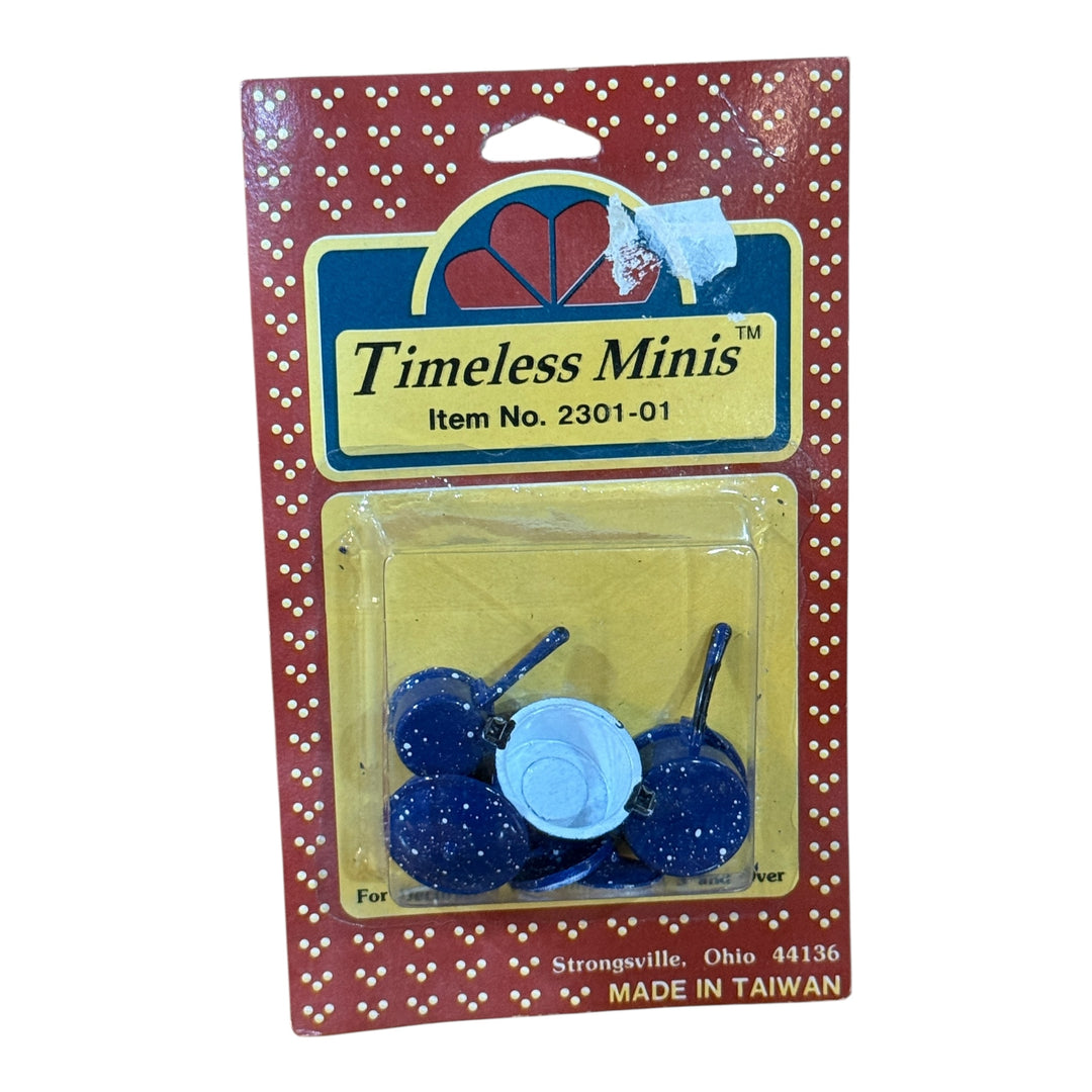 Dollhouse - Timeless Mini 4 Piece Pot Set