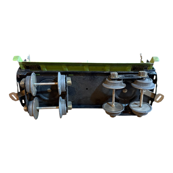 Trains - American Flyer 3019 Prewar O Gauge Double Dump Hopper Car