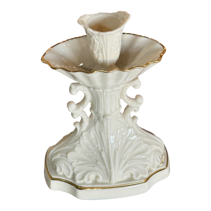 Lenox 6" Candlestick Aquarius Collection Pair