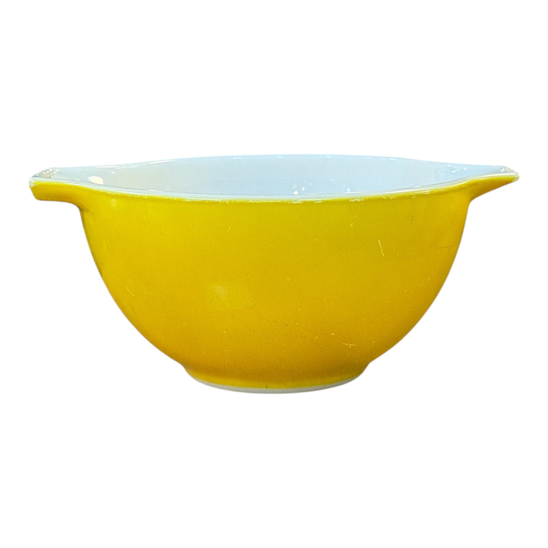Vintage Pyrex Bright Yellow Cinderella Mixing Serving #441