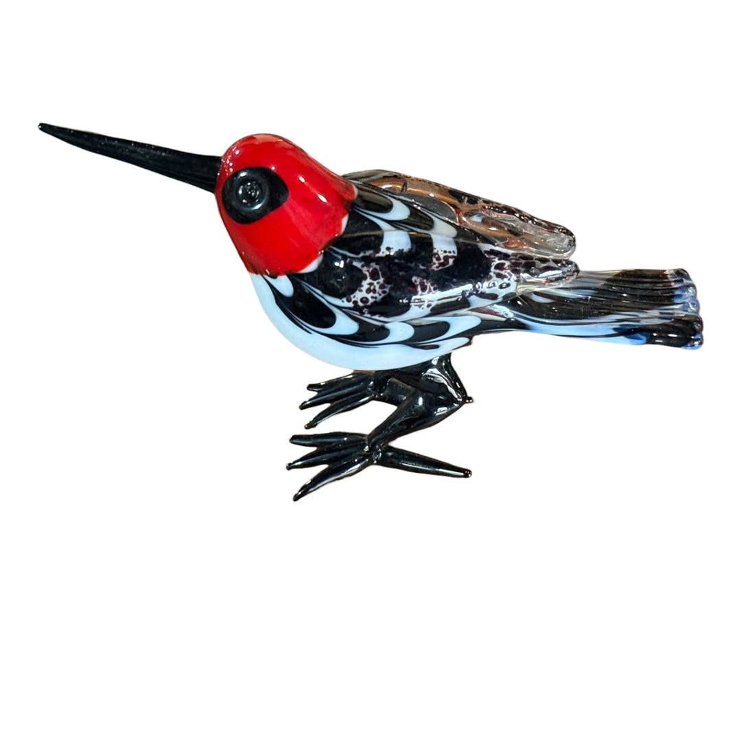 Fitz and Floyd Glass Woodpecker