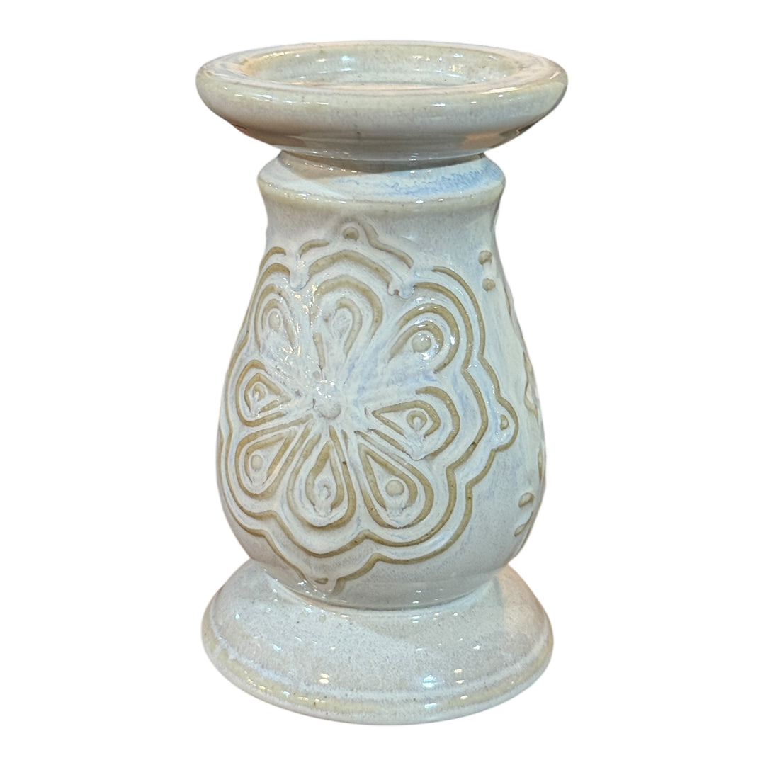 Ceramic Pillar Candle Holder