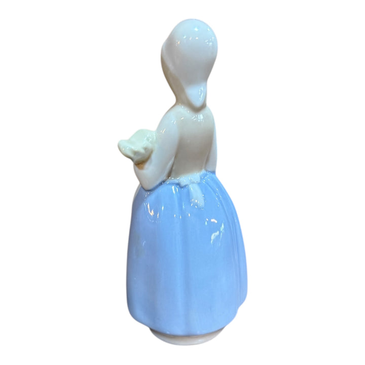 Rex Valencia Porcelain Young Girl Figurine 6"