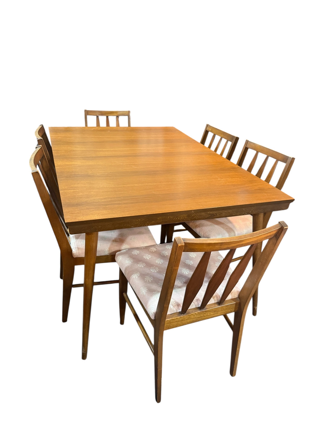 Danish Mid Century Modern Dining Room Table and Chairs PICKUP ONLY