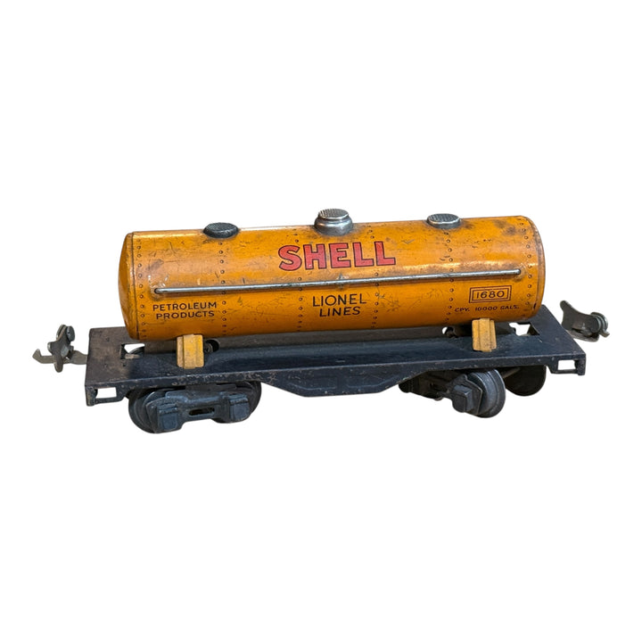 Trains - Lionel O Prewar 1680 Shell Tank Car
