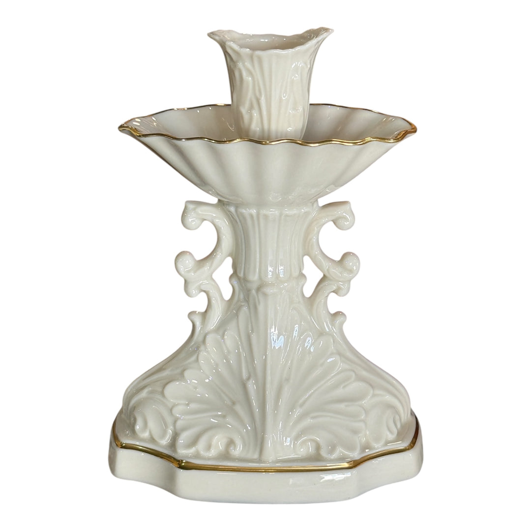 Lenox 6" Candlestick Aquarius Collection Pair