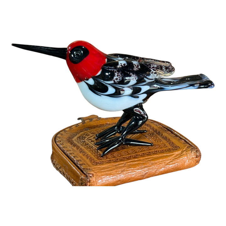 Fitz and Floyd Glass Woodpecker
