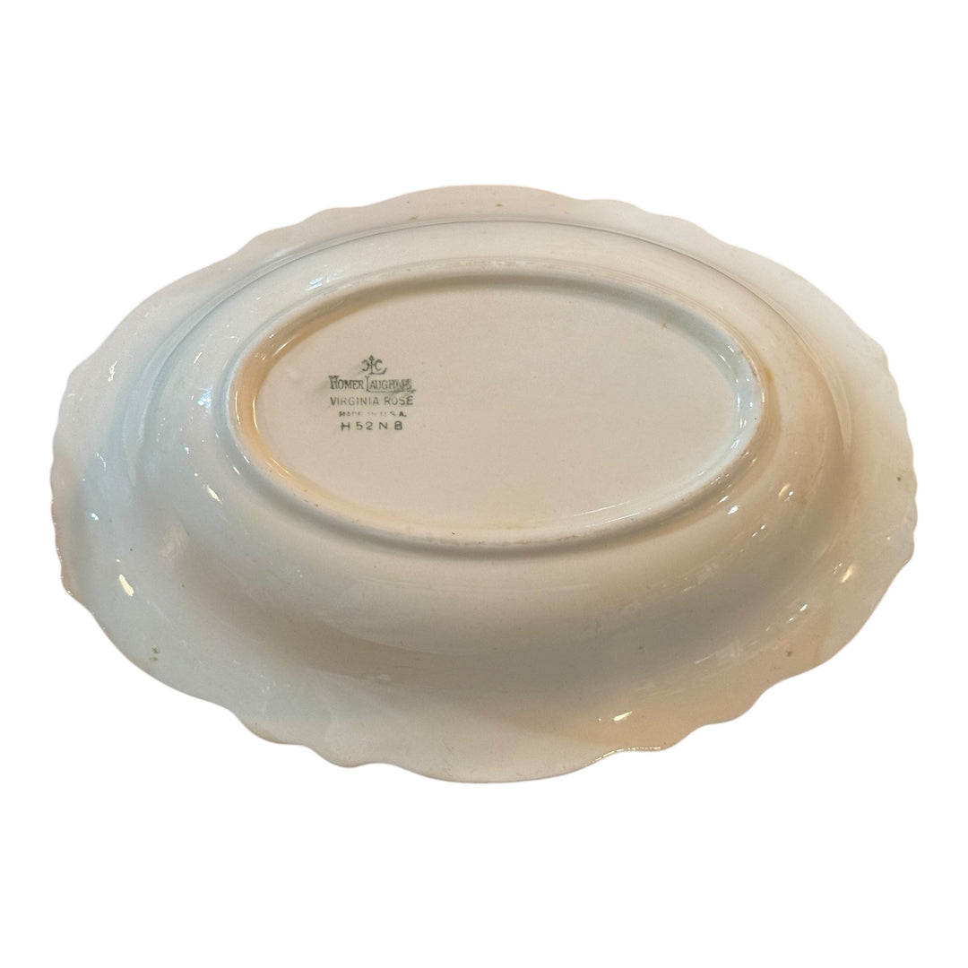 Homer Laughlin Virginia Rose Oval Vegetable Bowl