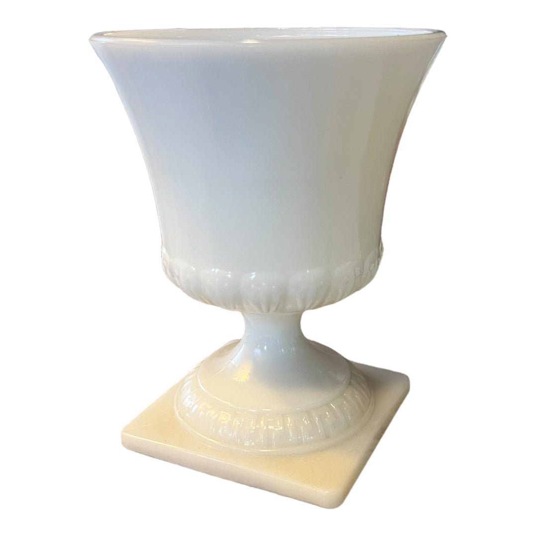 Milk Glass Urn