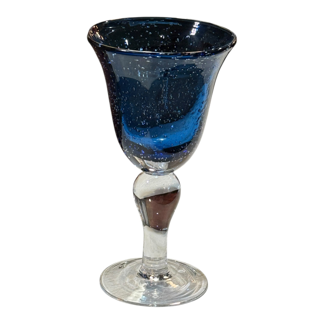 Artland Iris Hand Blown Glass Cobalt