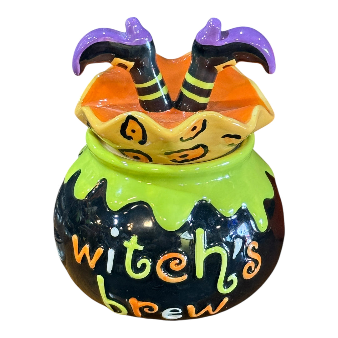 Cracker Barrel Halloween Covered Bowl