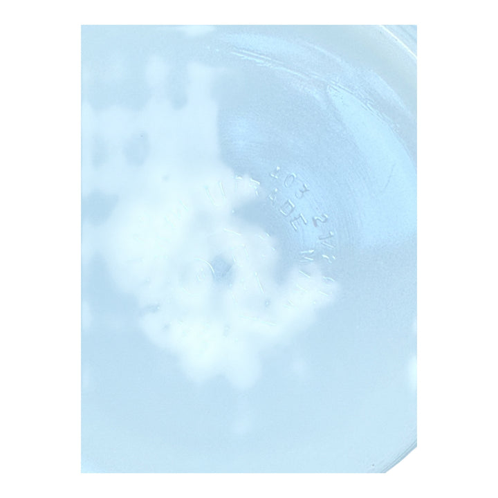 Vintage Pyrex Blue Turquoise Butterprint Rooster 2.5 Qt 403 Nesting Mixing Bowl