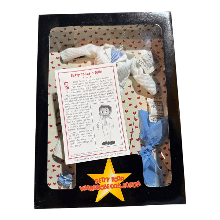 Dolls - Betty Boop Doll Wardrobe Collection Betty Takes A Spin Outfit Danbury Mint