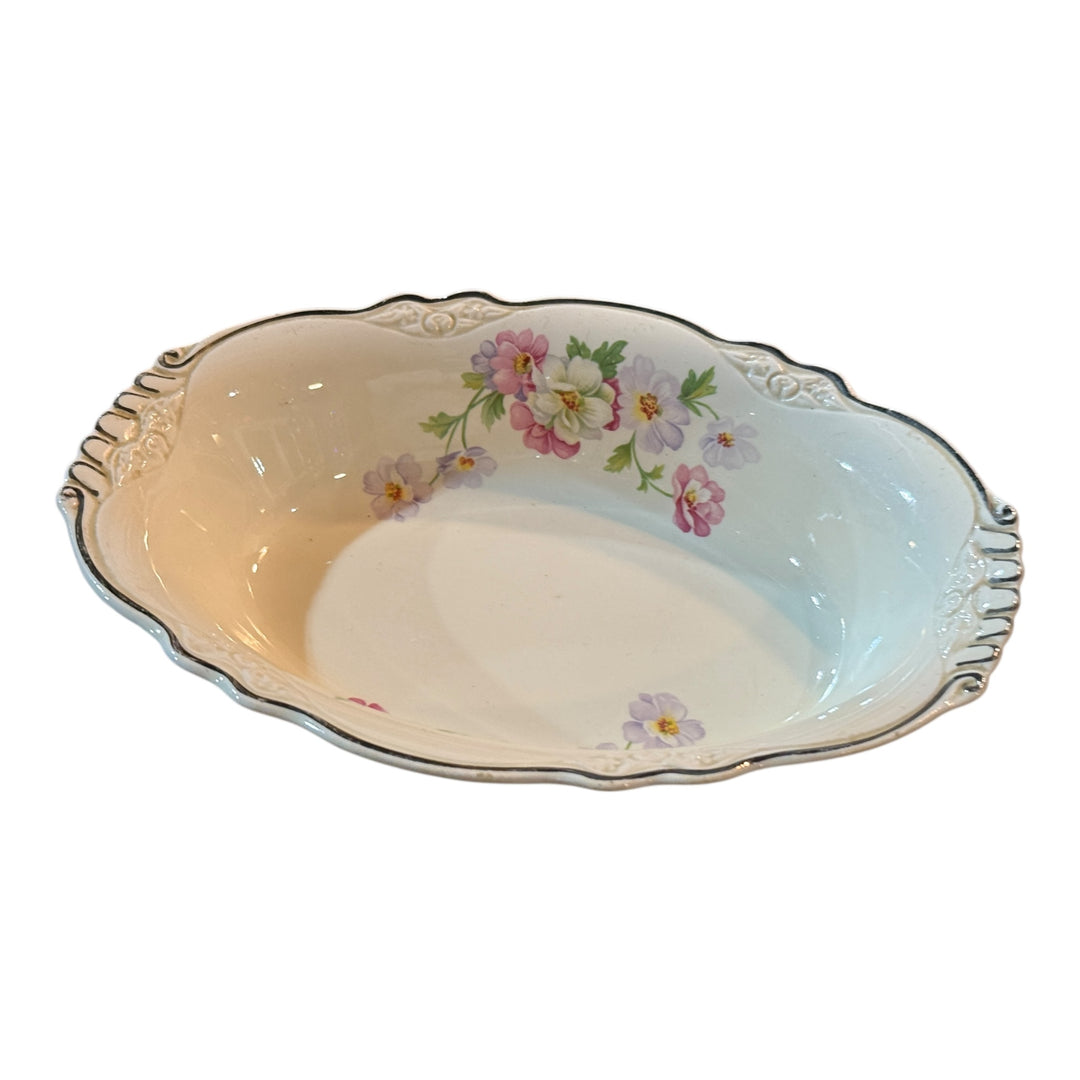 Homer Laughlin Virginia Rose Oval Vegetable Bowl