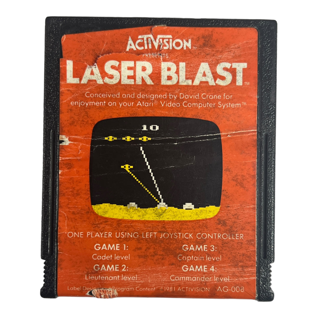 Atari 2600 Cartridge Only - Laser Blast