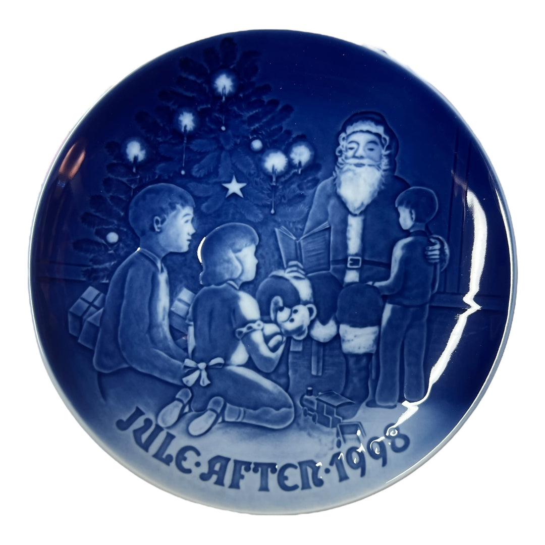 Bing & Grondahl Centennial Plate - 1998 Santa the Storyteller