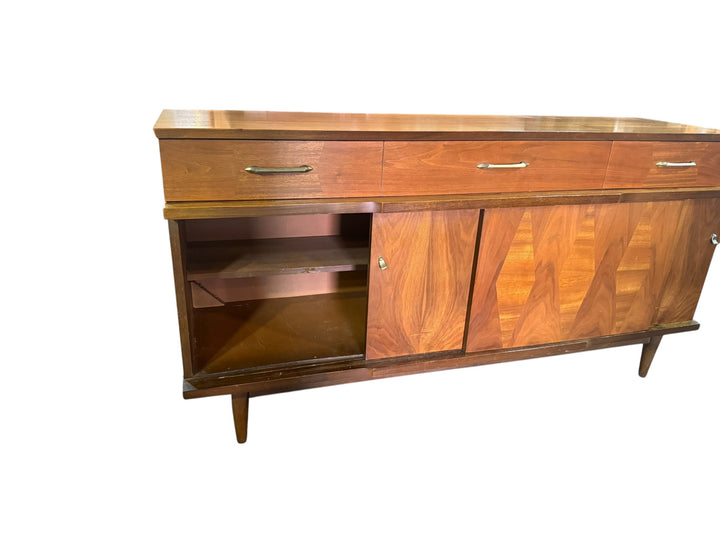 Danish Mid Century Modern Dining Room Buffet Sideboard  PICKUP ONLY