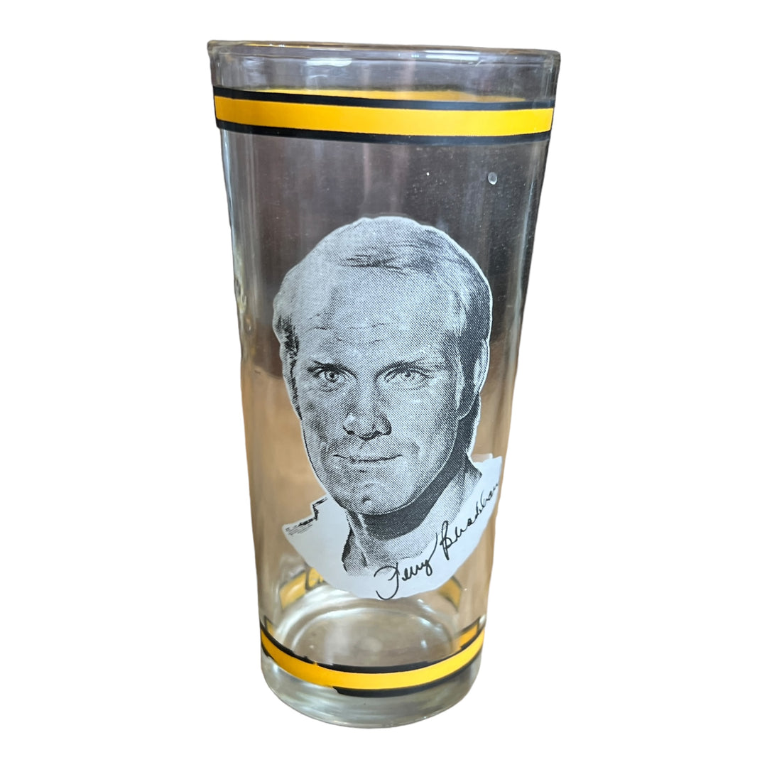 Arby's Drinking Glass Terry Bradshaw - Pittsburgh Steelers