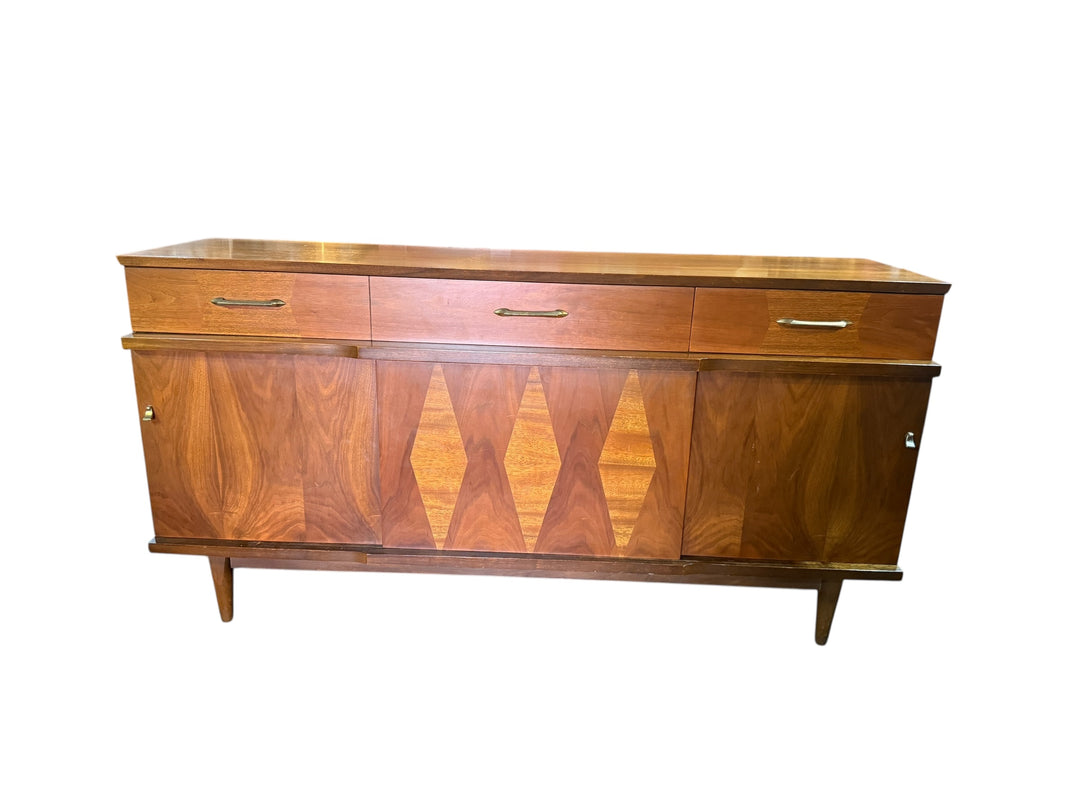Danish Mid Century Modern Dining Room Buffet Sideboard  PICKUP ONLY