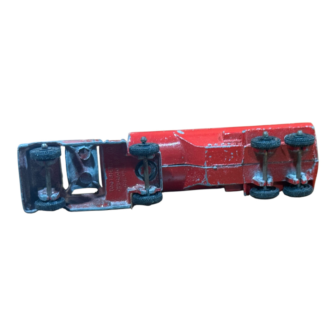 Tootsie Toys Vintage 1940's Ford Semi Tanker Truck Mobil