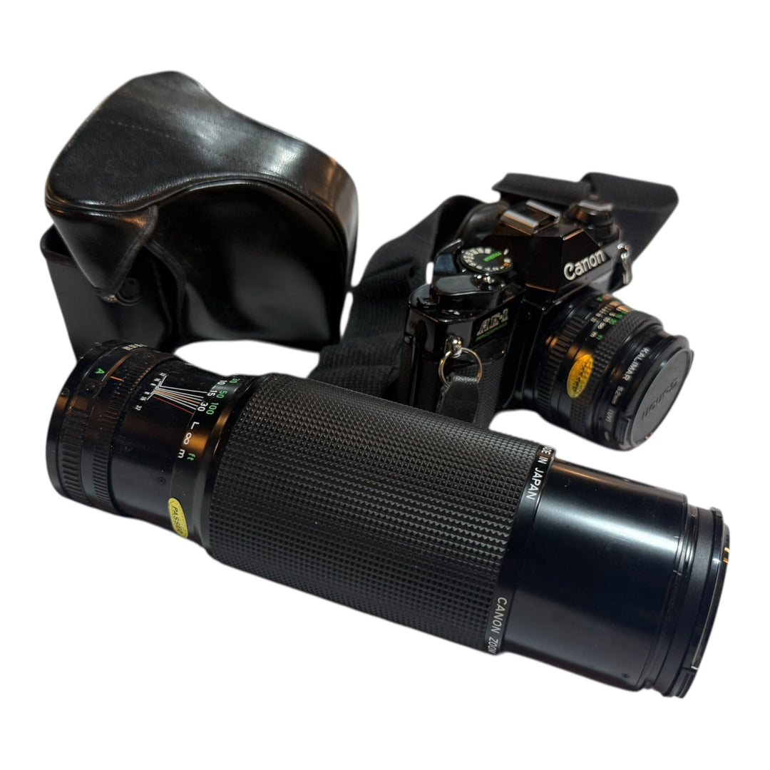 Canon AE-1 Program with zoom lense
