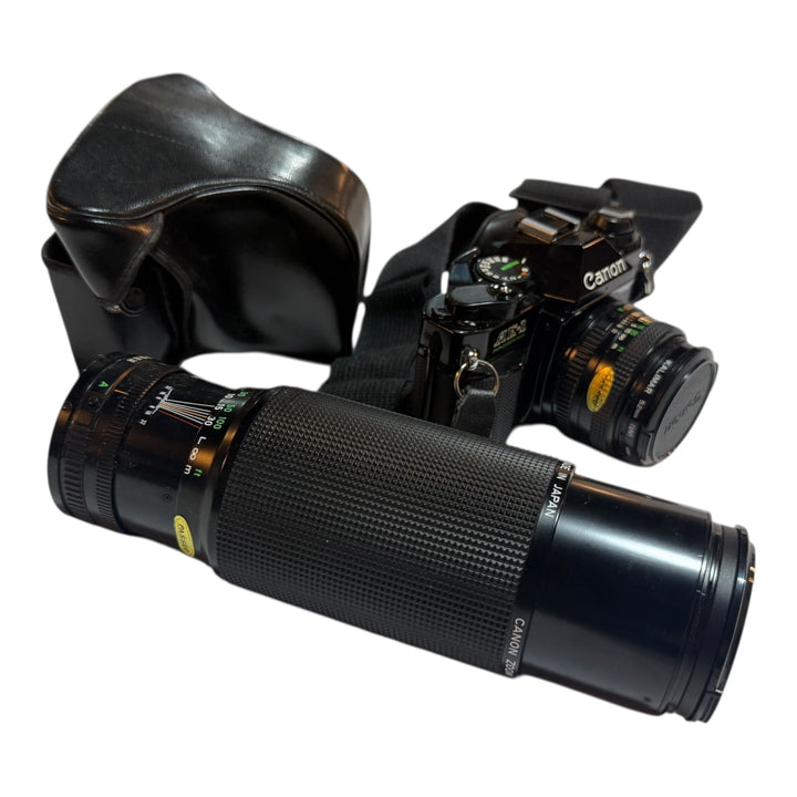 Canon AE-1 Program with zoom lense