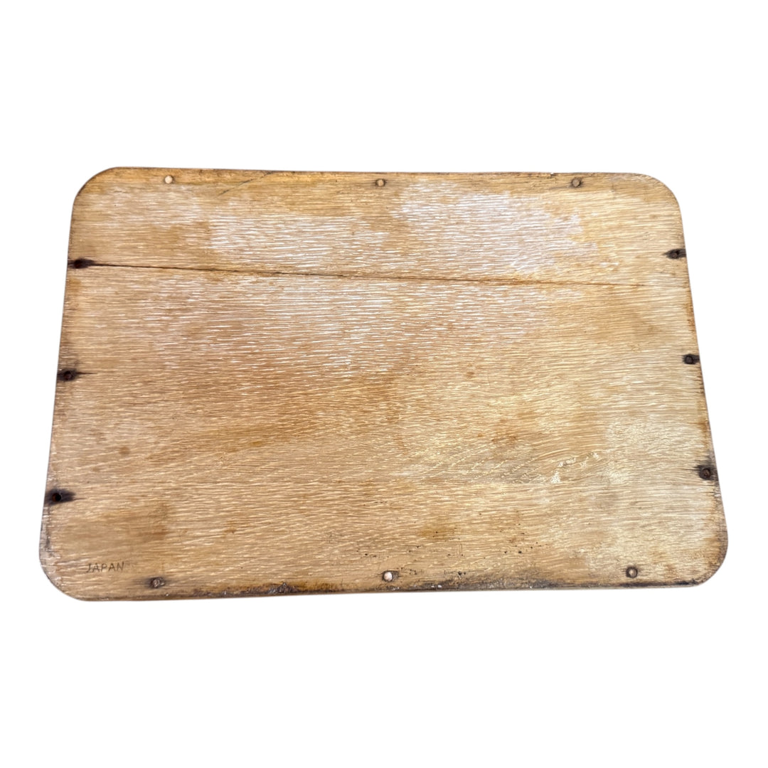 Vintage Hand Painted Flamingo Tray