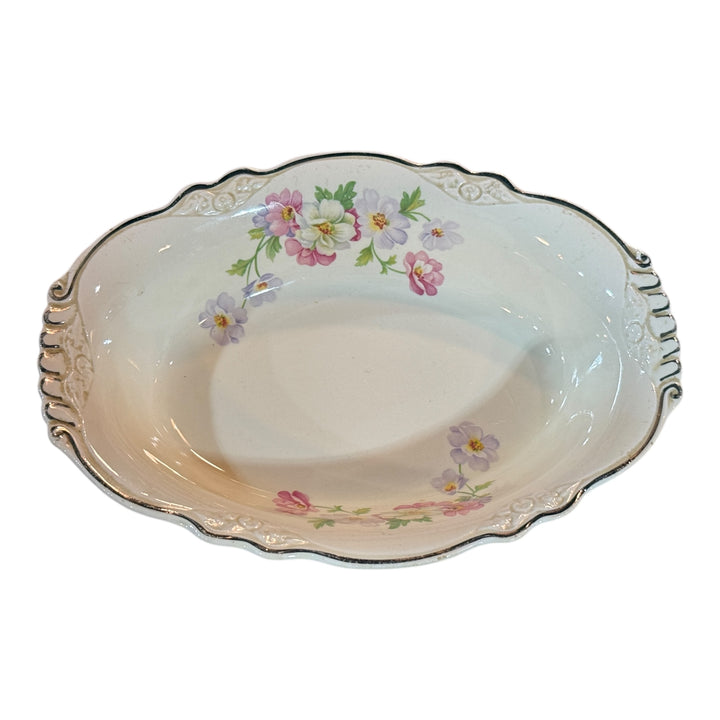 Homer Laughlin Virginia Rose Oval Vegetable Bowl