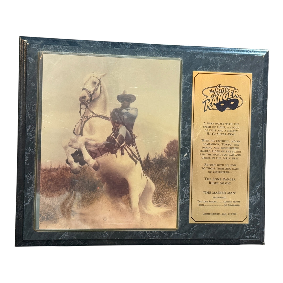 Lone Ranger Framed Photo of Clayton Moore Limited Edition