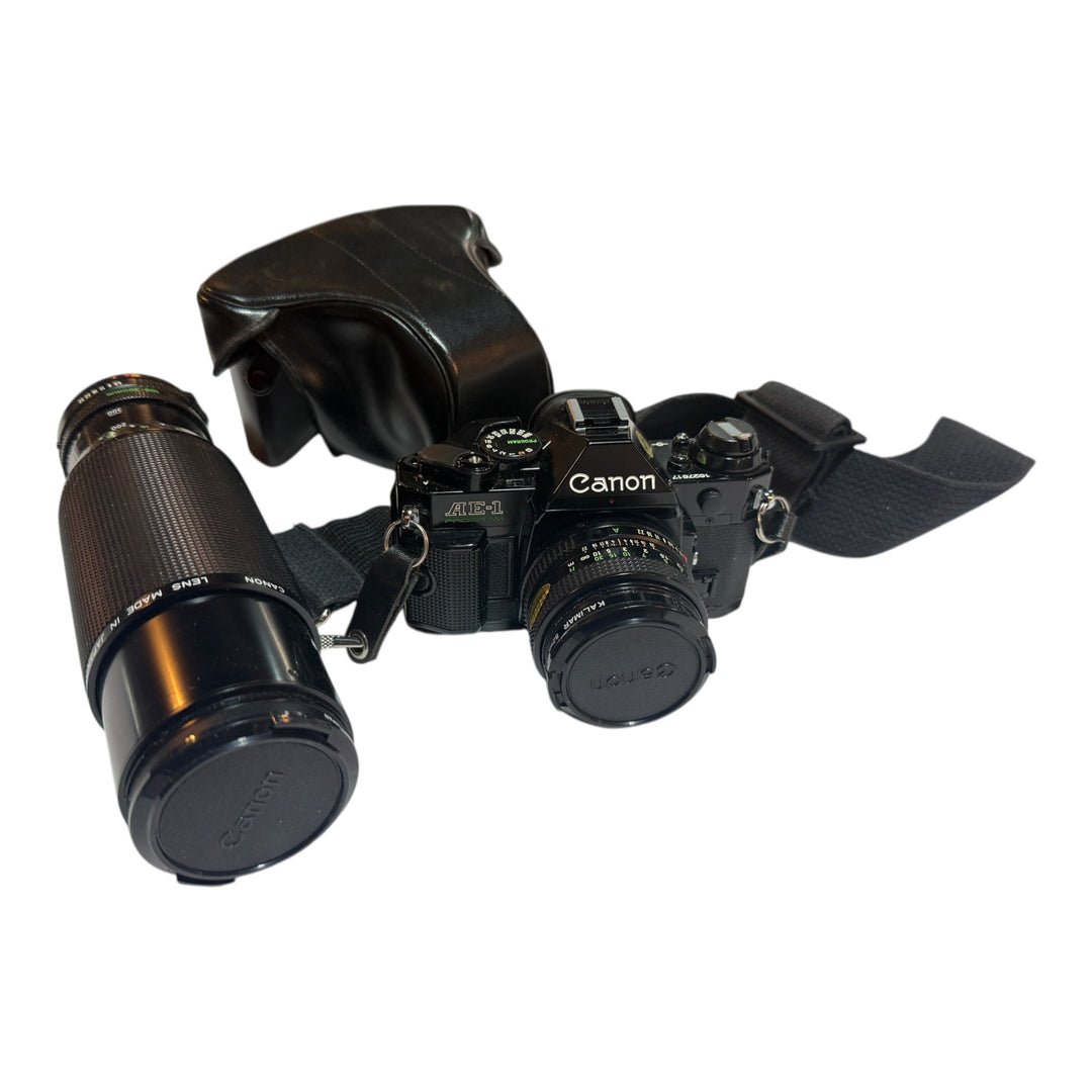 Canon AE-1 Program with zoom lense