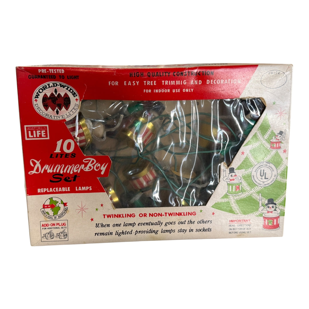 Vintage Light Set Drummer Boy Set
