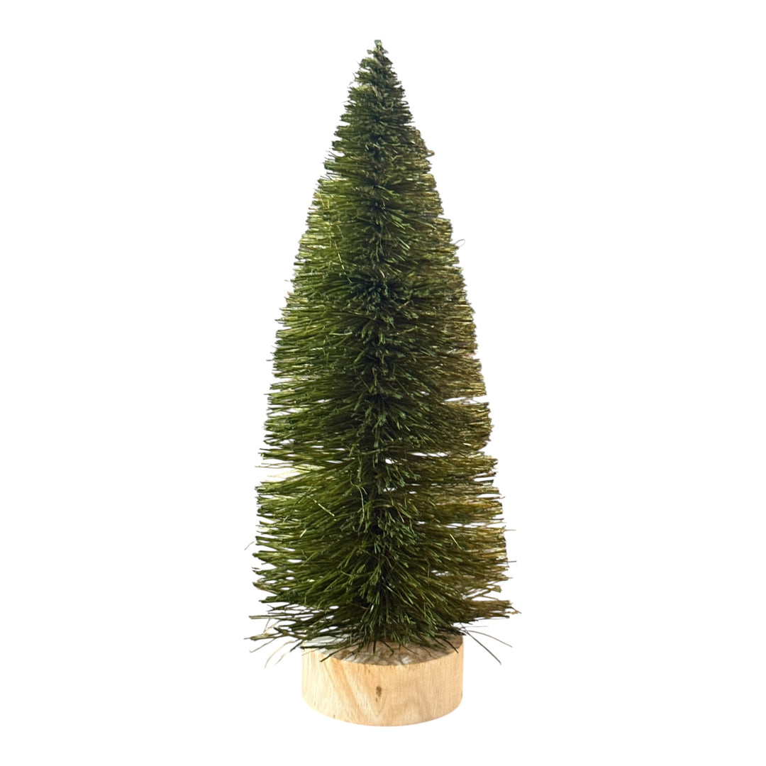 Green Fall Bottle Brush Tree