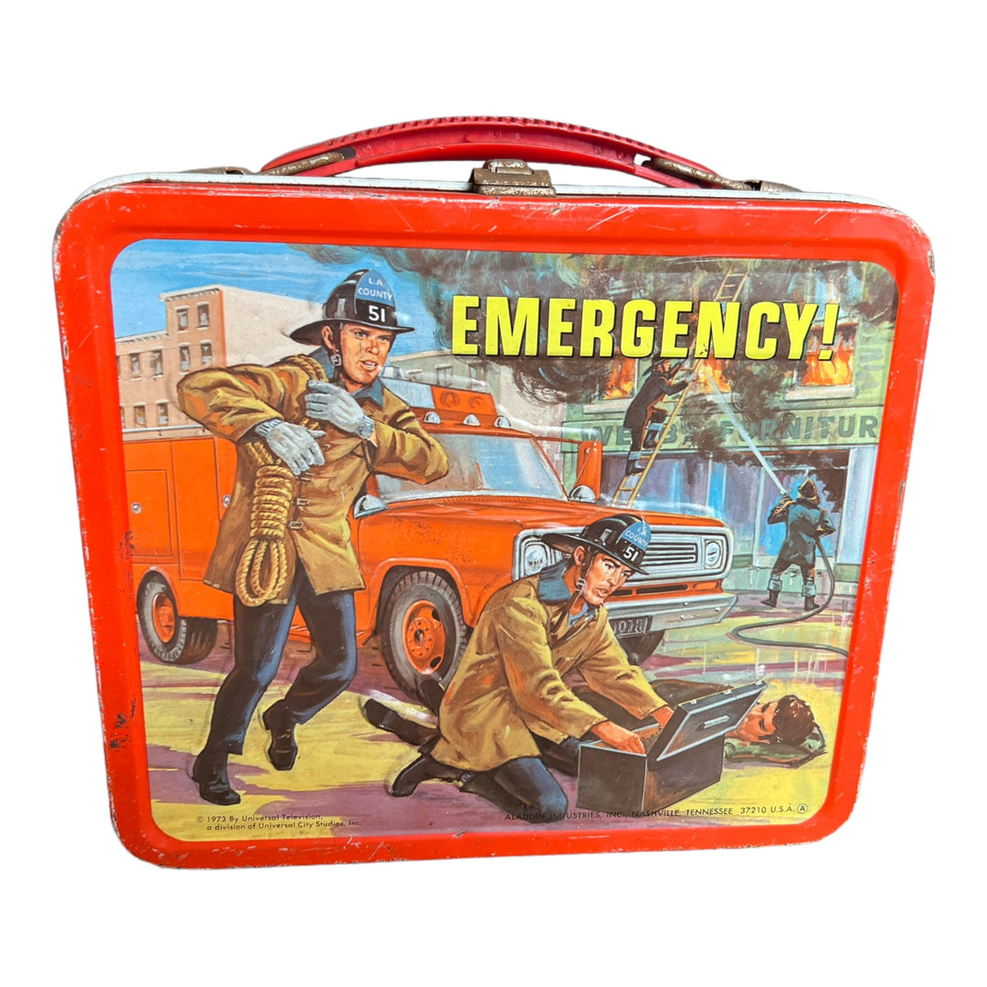 Vintage Emergency Lunch Box