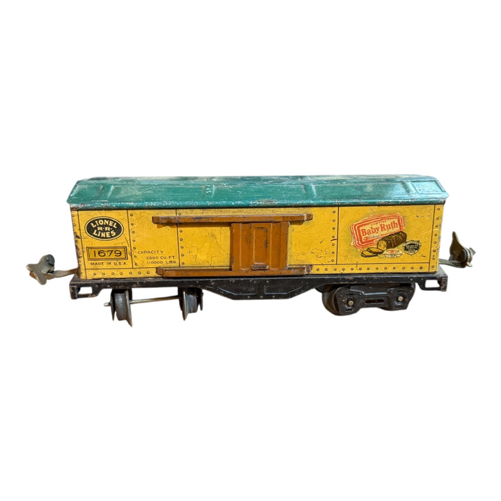 Trains - Lionel Lines Train Car No 1679 Curtiss Baby Ruth Candy