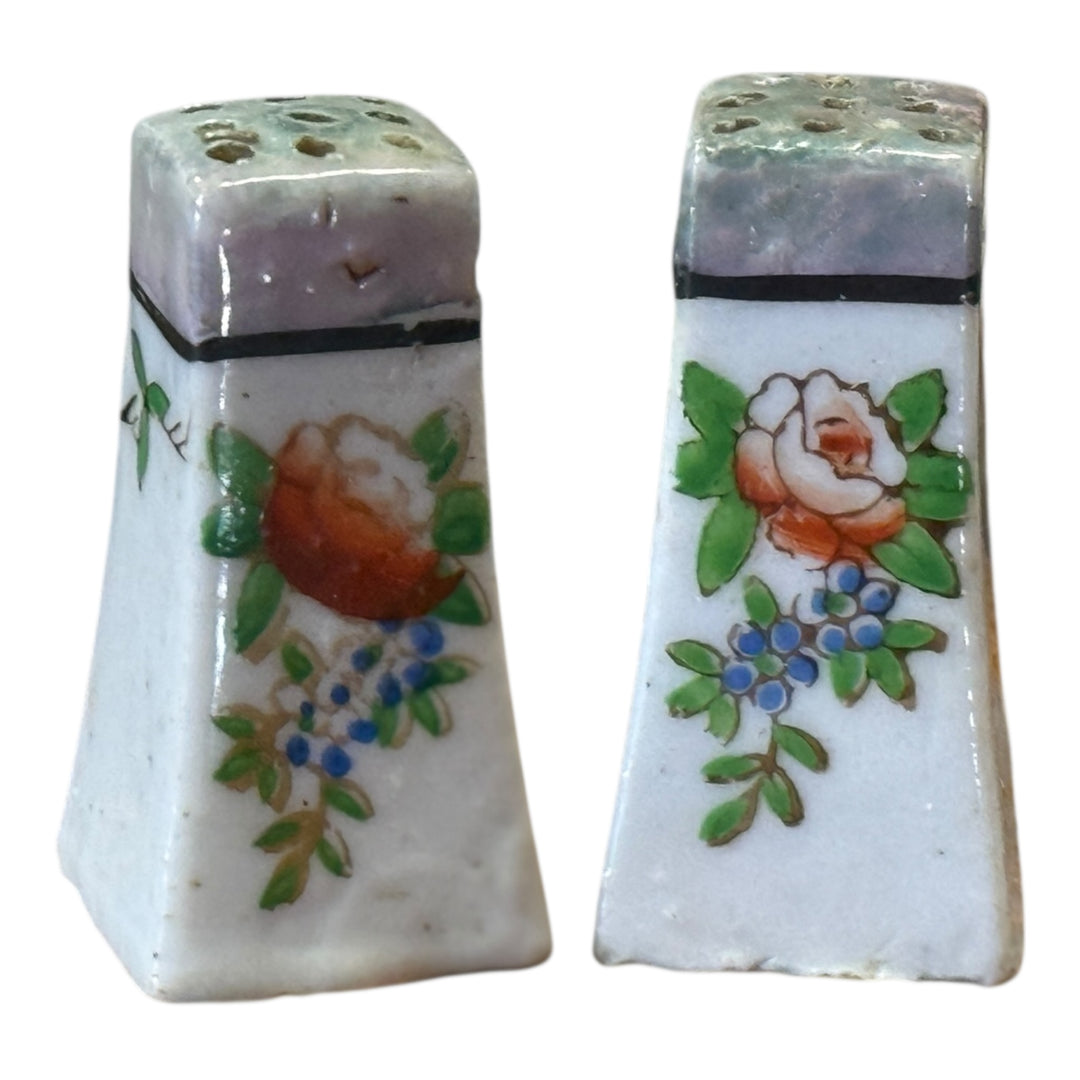Salt and Pepper Shakers - Lusterware
