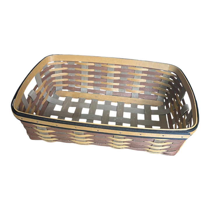 Longaberger 2009 Chestnut Side Handles Pantry Basket