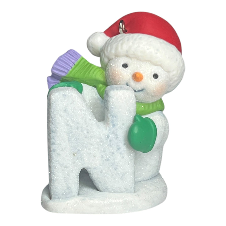 Hallmark Ornament (No Box) - N is for Nip in The Air 2013