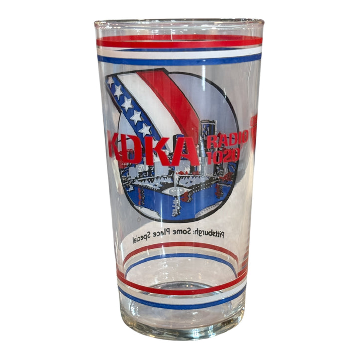 KDKA Pittsburgh Some Place Special Water Glass