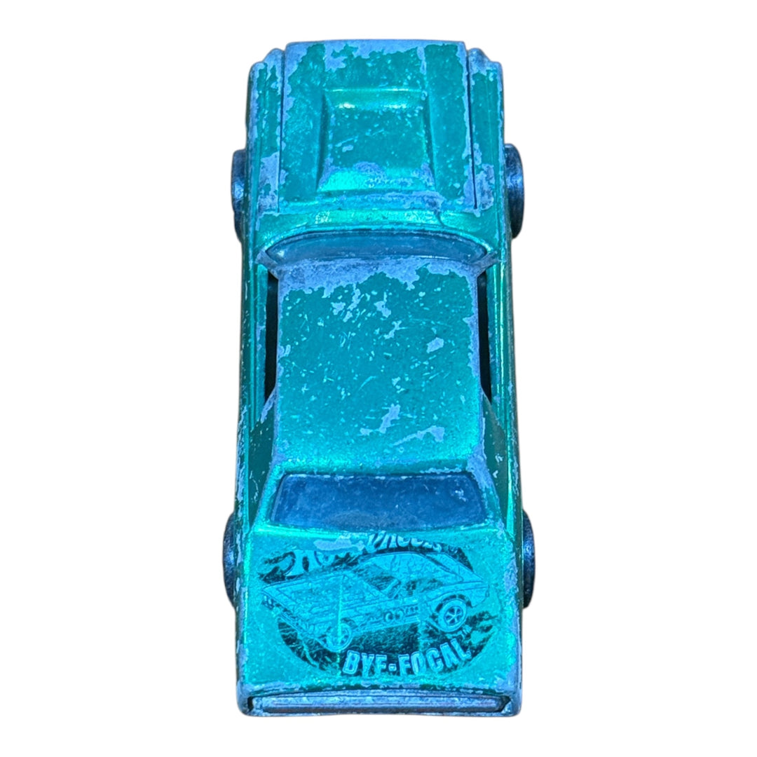 Hot Wheels Redline 1967 Custom T-Bird Aqua w/ Silver Interior