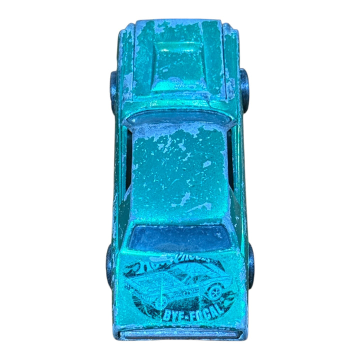 Hot Wheels Redline 1967 Custom T-Bird Aqua w/ Silver Interior