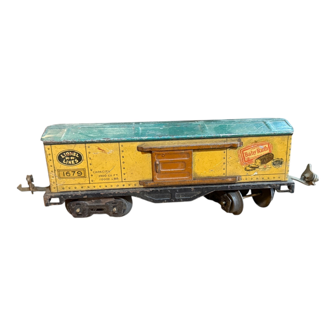 Trains - Lionel Lines Train Car No 1679 Curtiss Baby Ruth Candy