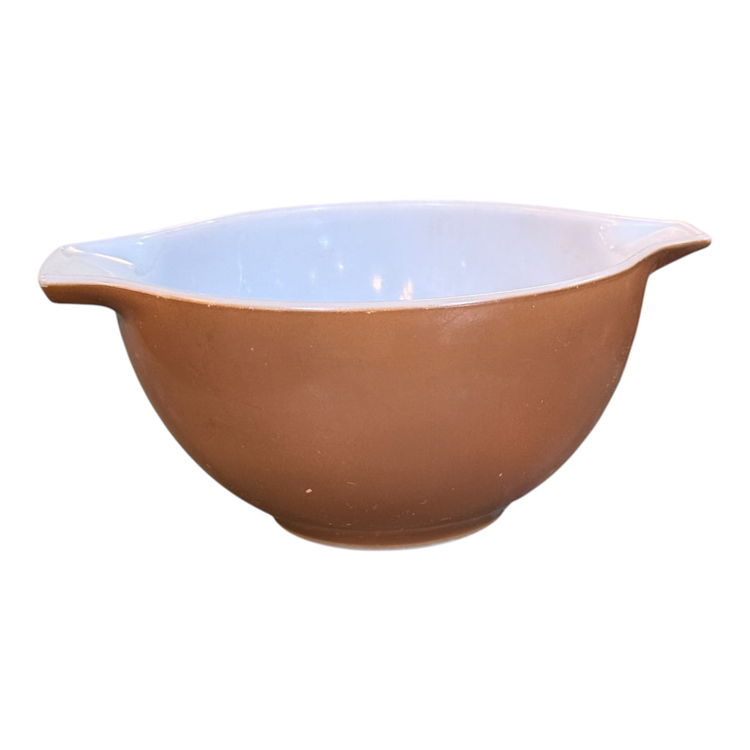 Vintage Pyrex Brown Cinderella Nesting Bowl #441