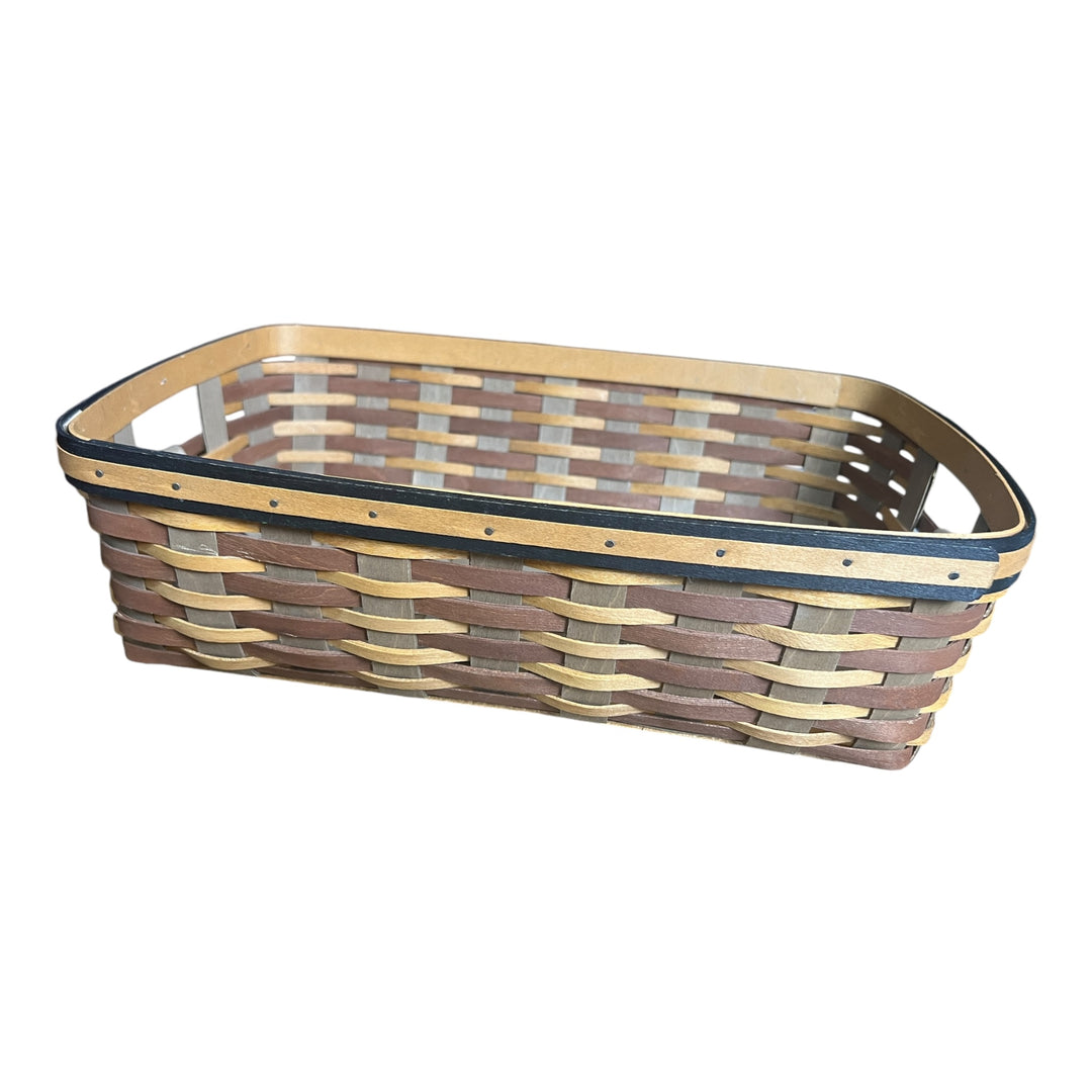 Longaberger 2009 Chestnut Side Handles Pantry Basket