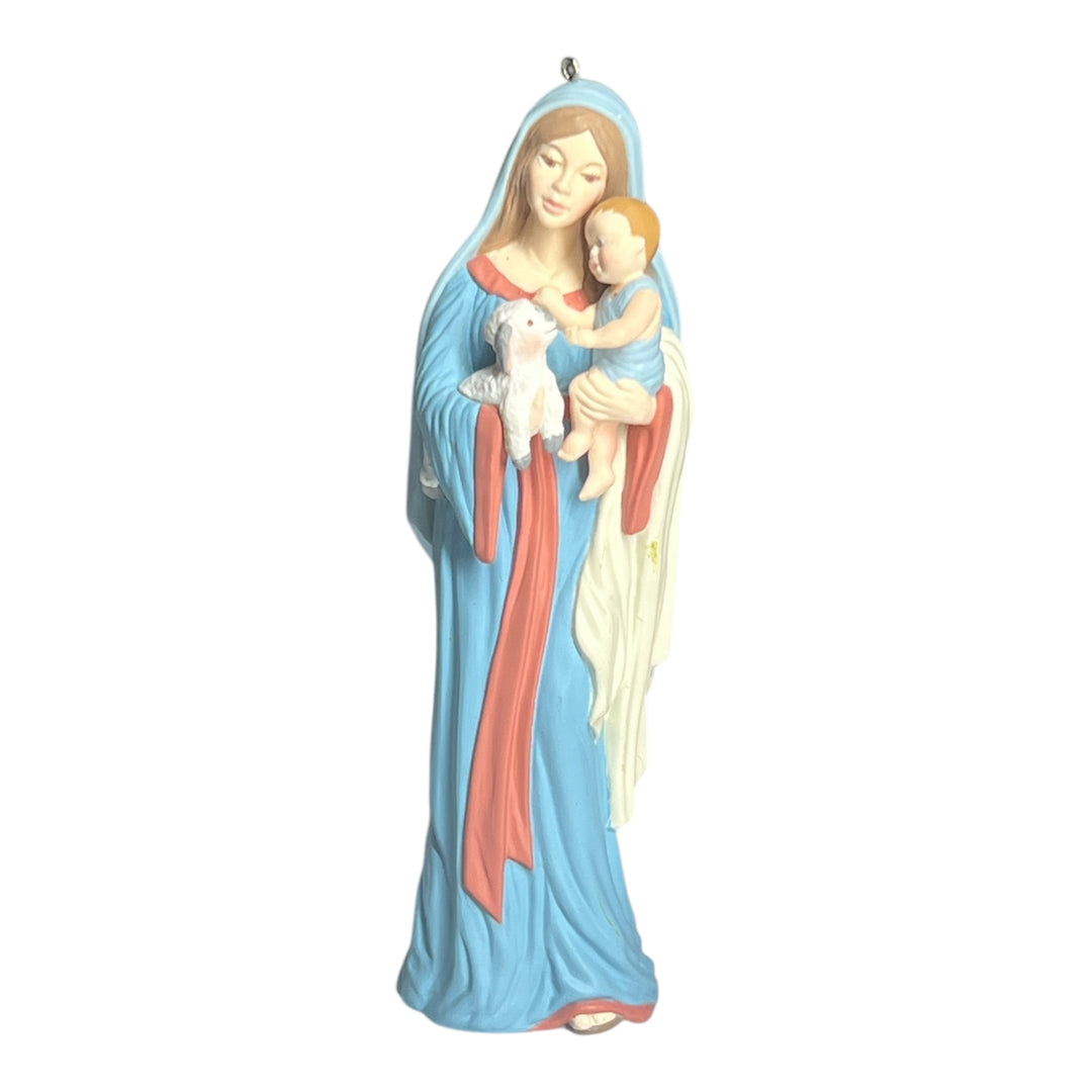 Hallmark Ornament (No Box) - Madonna & Child 1998