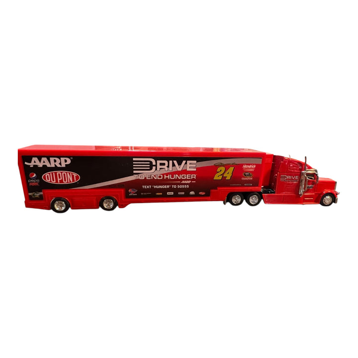 Nascar 1:64th Scale Collector Hauler - Drive to End Hunger #24