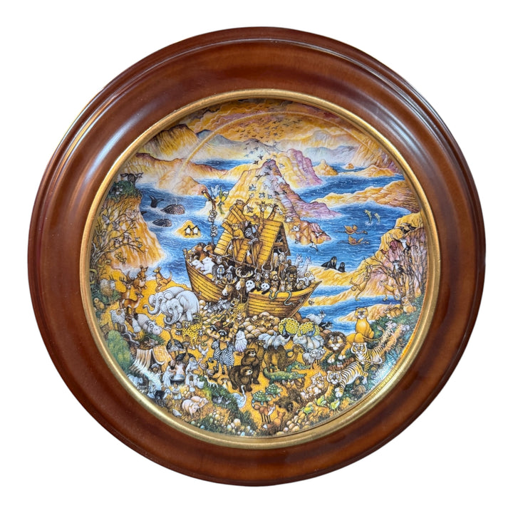 Franklin Mint Heirloom Recommendation Two By Two by Bill Bell - 8" Plate
