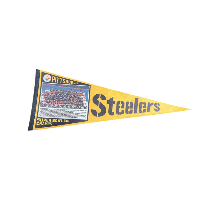 Pittsburgh Steelers Superbowl Champions XIII Pennant Full Size