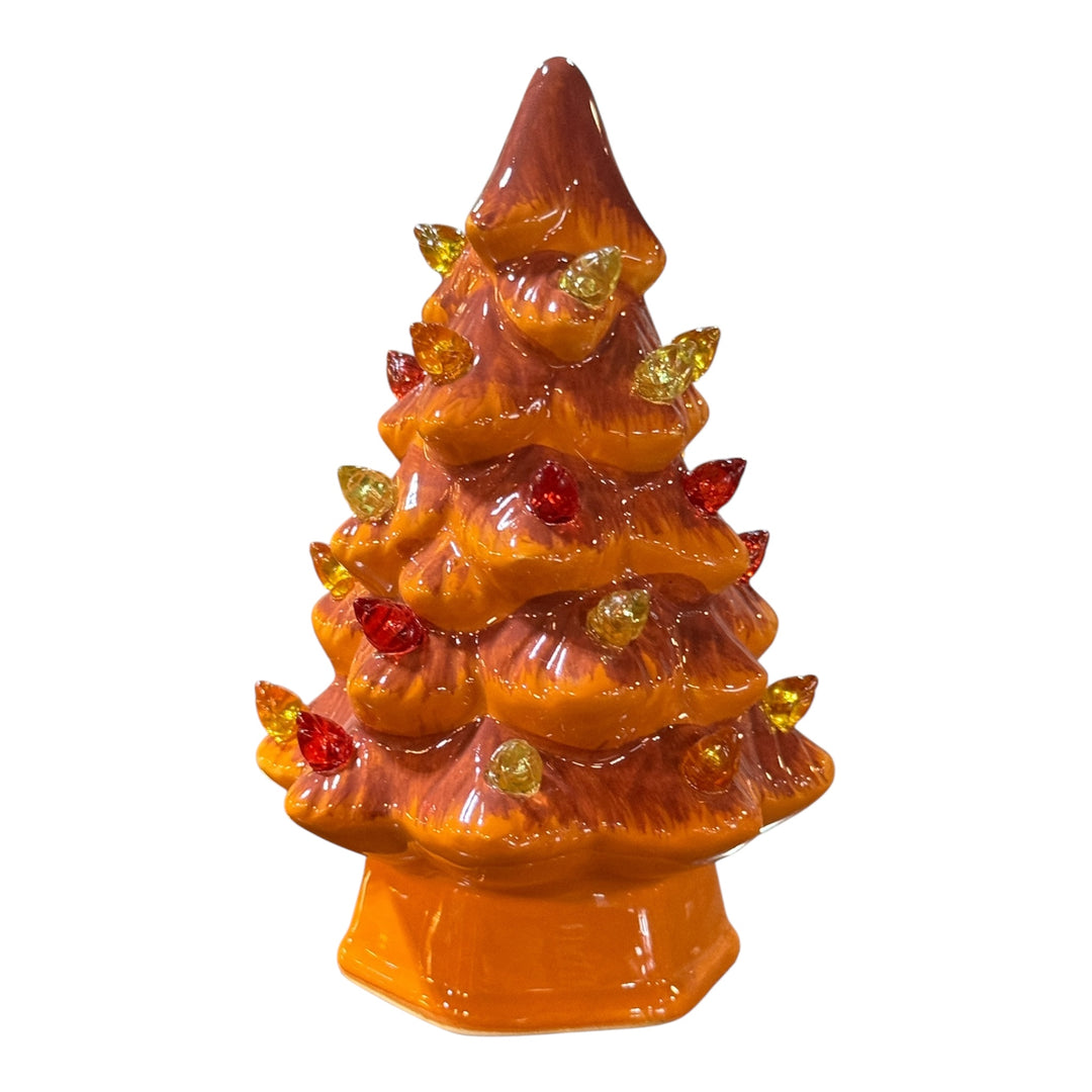 Ceramic Light Up Tree Fall 5"