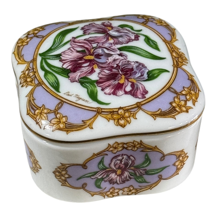 Porcelain 1990 Heritage House Limited Music Box Gail Magram As Time Goes By MB3
