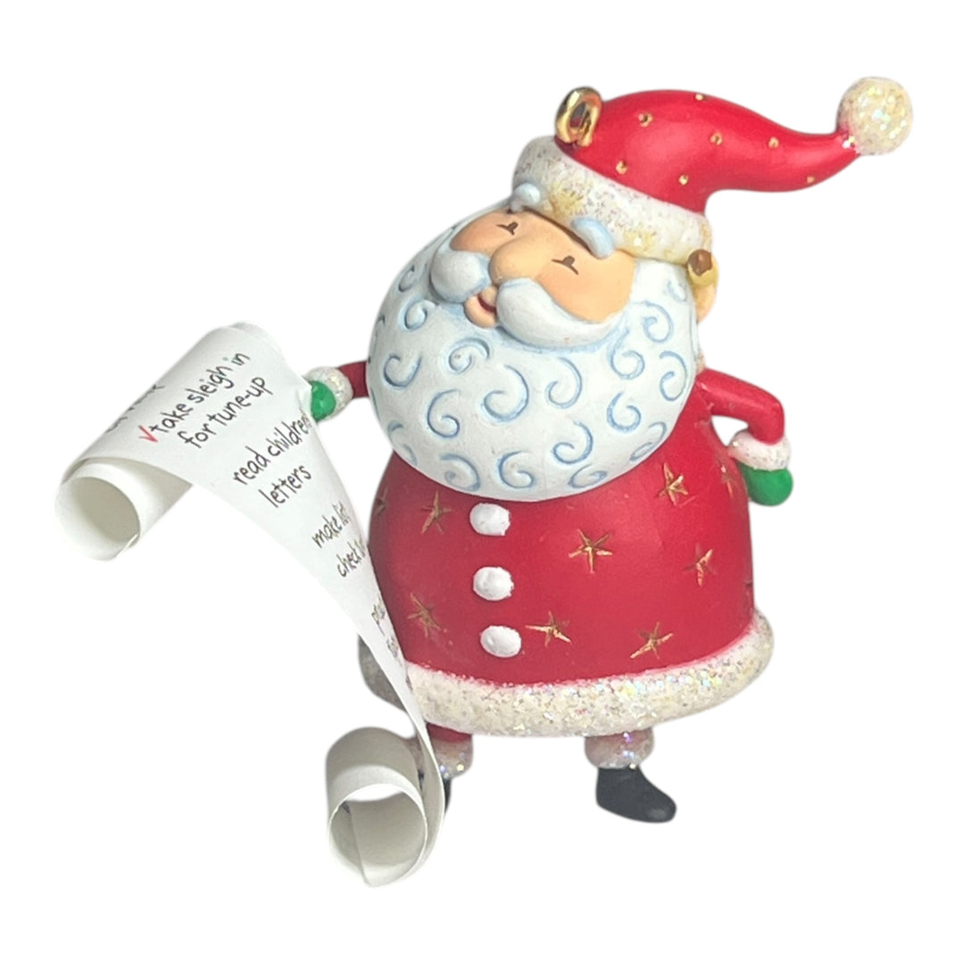 Hallmark Ornament (No Box) - Much To Do Santa Claus